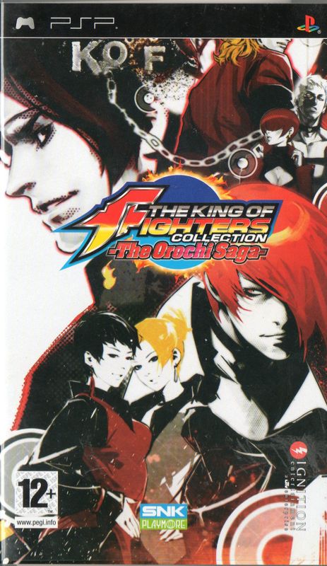 King of Fighters Collection: The Orochi Saga box art for PSP